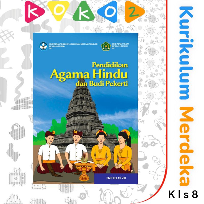 BUKU PAKET PENDIDIKAN AGAMA HINDU KELAS 8 SMP KURIKULUM MERDEKA