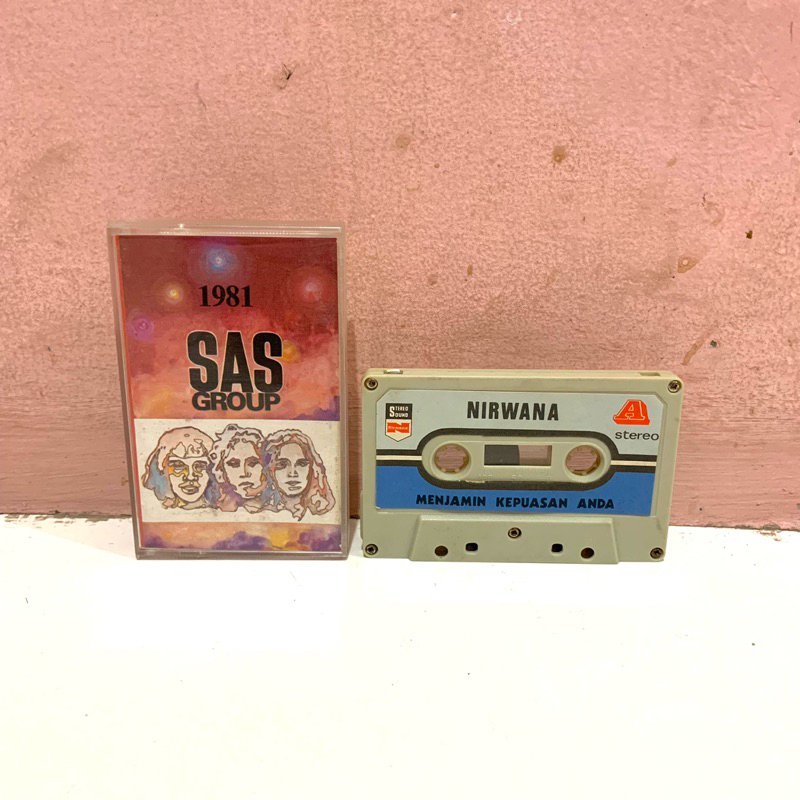 Kaset Pita Rock SAS Group - 1981 BUKAN Duo Kribo / AKA