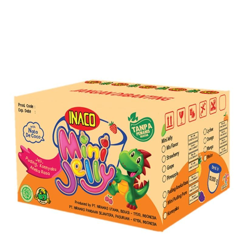 

[JATIM] Inaco Jelly Kartonan Mix 10Kg / Jelly Inaco 1 Dus