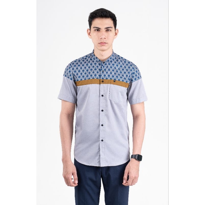 Fadkhera Arkanza Kemeja Koko Modern Pria