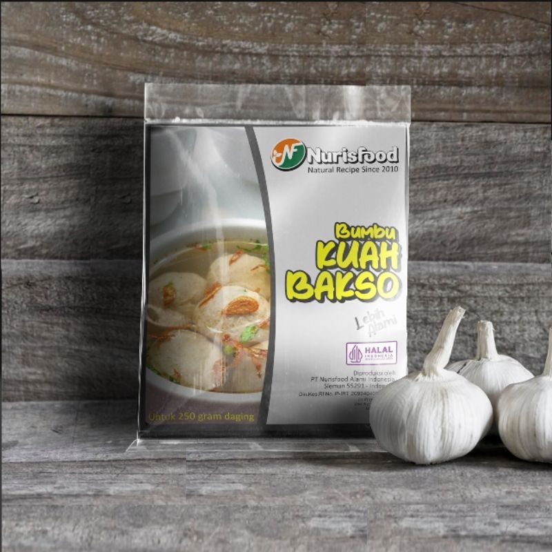 

Nurisfood Bumbu Instan Kuah Bakso Asli Alami 30 gram
