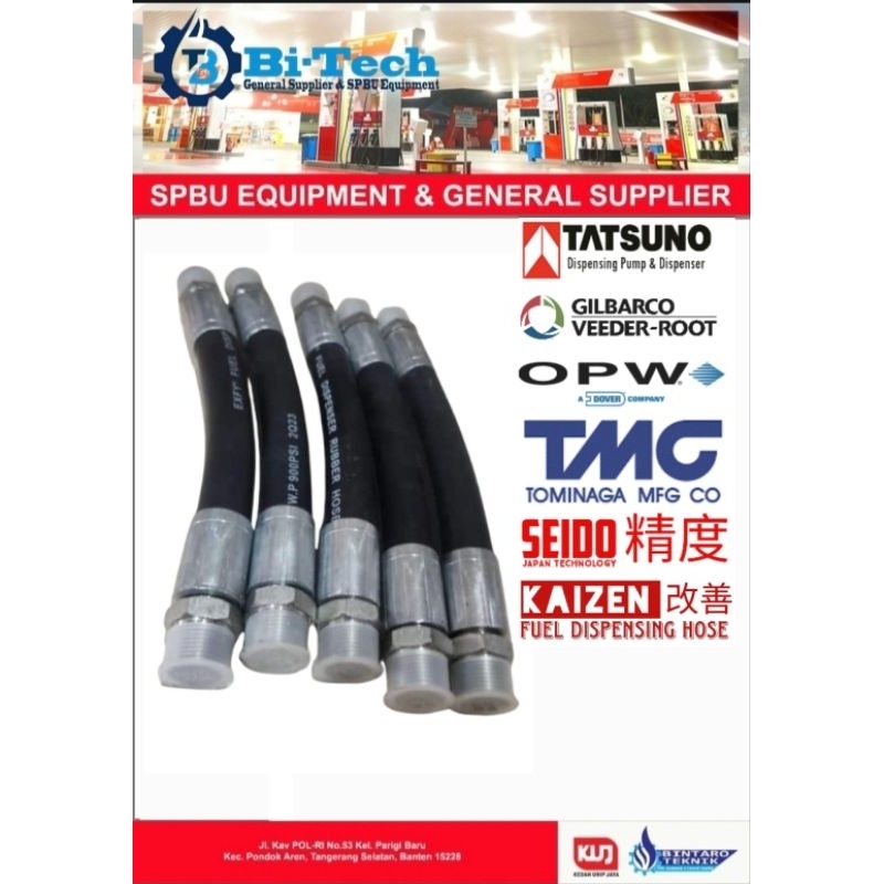 Selang Breakway SPBU Selang Pemutus Aliran Bensin SPBU