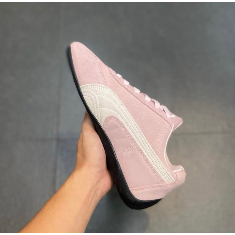 puma speddcat pink white og