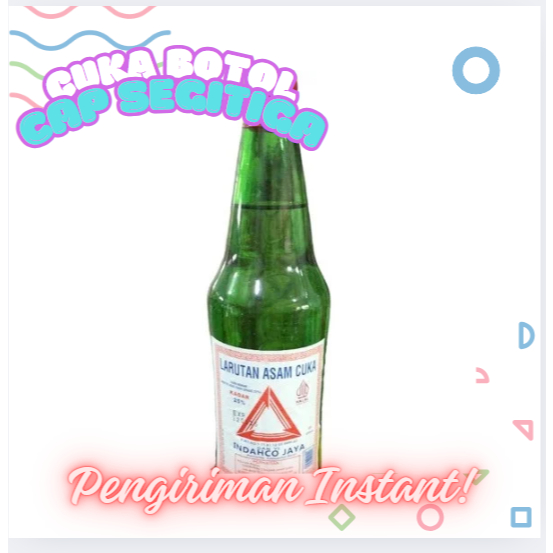 

cuka botol kaca besar