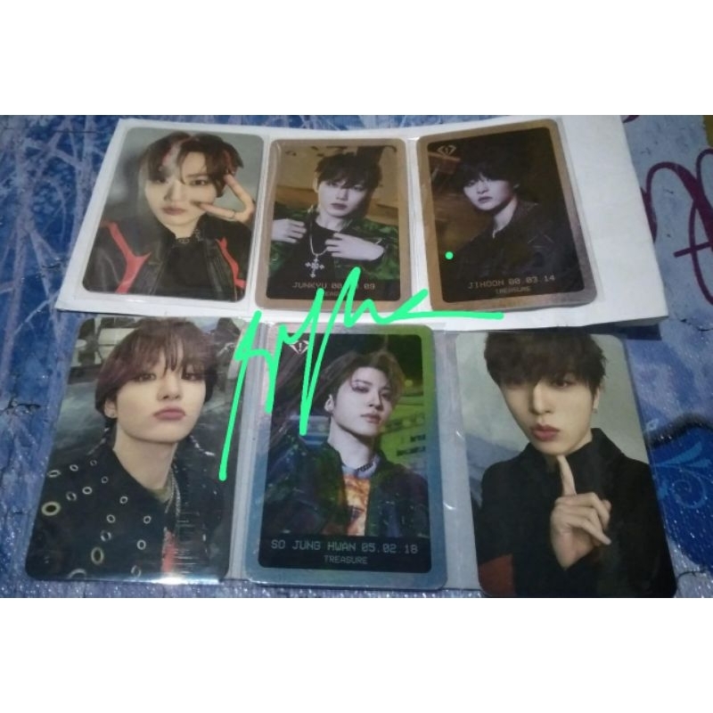 [READY INA] OFC PHOTOCARD TREASURE MD KING KONG // PC JUNKYU // PC JIHOON // PC JUNGHWAN