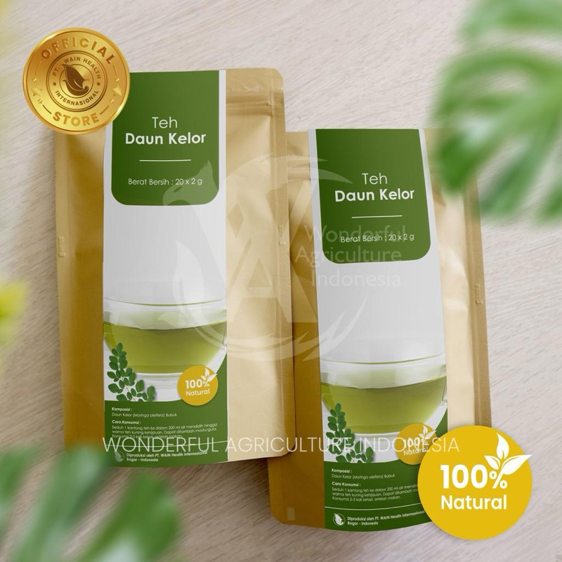 

TEH CELUP DAUN KELOR : 100% Organik Anti-Kanker