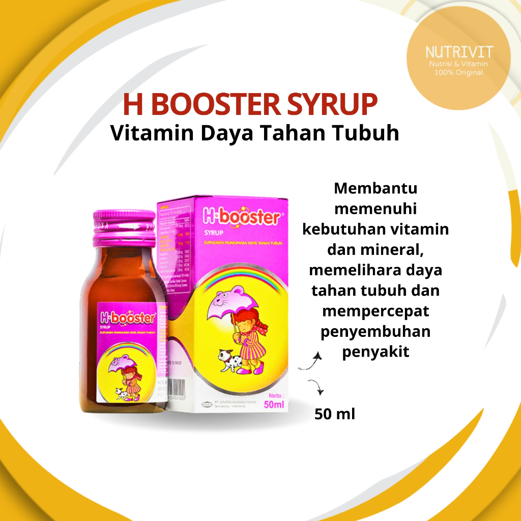 H BOOSTER SYRUP 50 ML