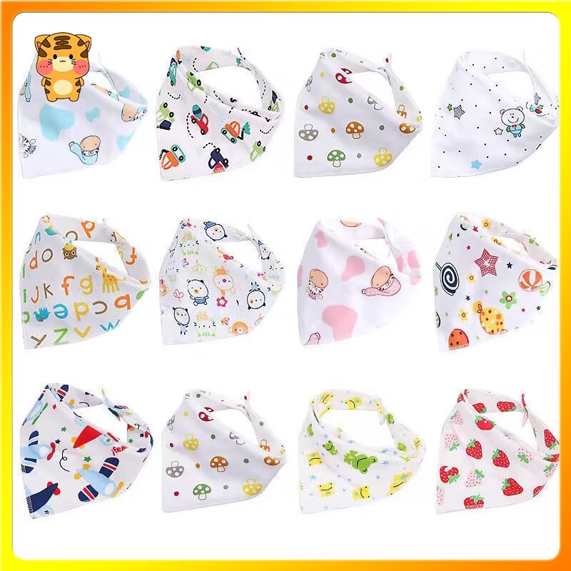 Celemek bayi/Celemek makan bayi /Bib bayi/Slabber Segitiga Bayi/Celemek Makan Bayi