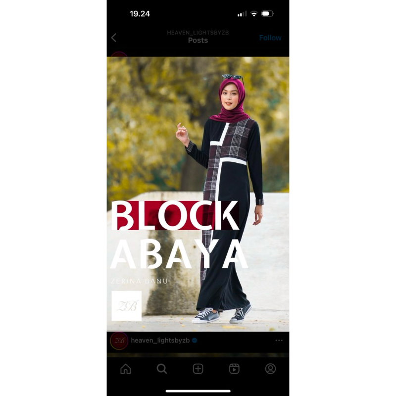 PRELOVED dress by ZERINA BANU