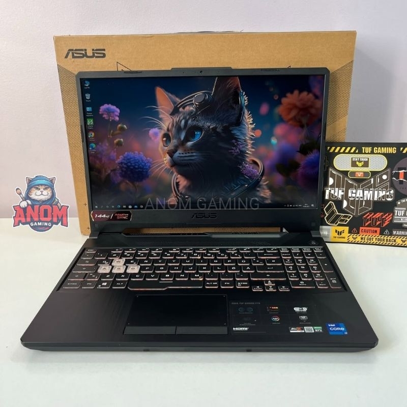 ASUS TUF F15 Core i7-11600H RTX3050Ti SSD 512Gb Fullset