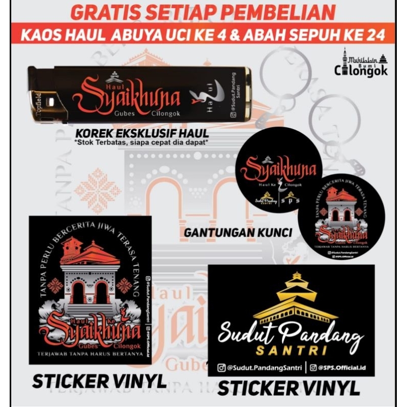 kaos haul syaekhuna yang ke4 lengan panjang