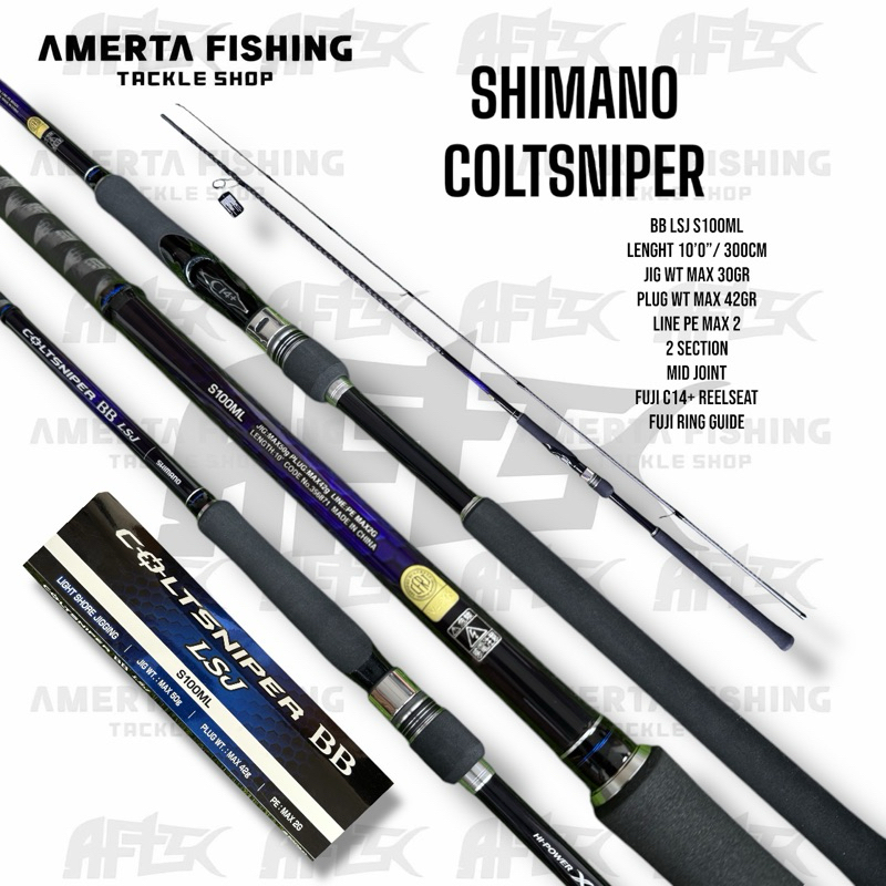 JORAN SHIMANO COLTSNIPER GARANSI RESMI SHIMANO 1 TAHUN / JORAN SHORE JIGGING / JORAN LIGHT SHORE JIG