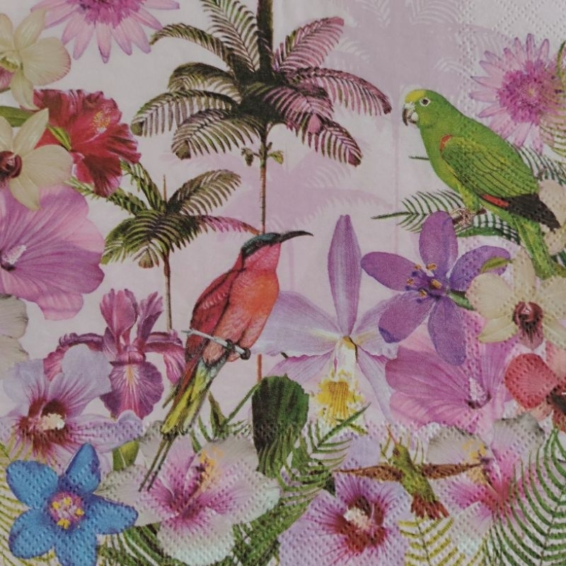 

TISSU DECOUPAGE TROPIKAL BURUNG