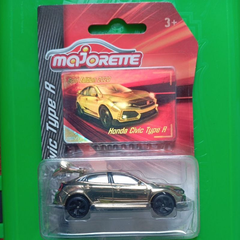 majorette honda civic type r (gold edition)