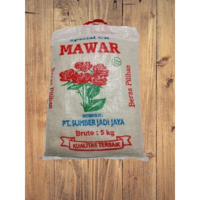 

BERAS MAWAR KEMBANG ( ± 5 KILOGRAM )