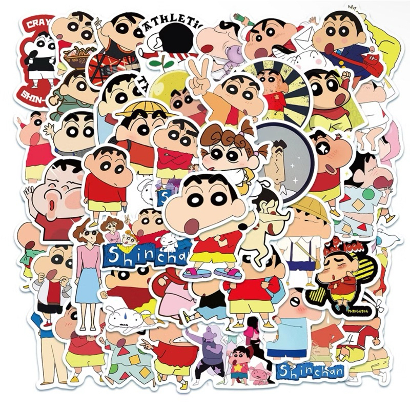 

20 pcs Sticker Shinchan ukuran Besar