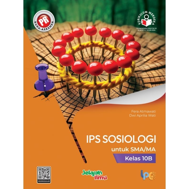Buku PR lks Asesmen IPS Sosiologi Intan Pariwara SMA Kelas 10 Semester 2 Kurikulum Merdeka Tahun 202