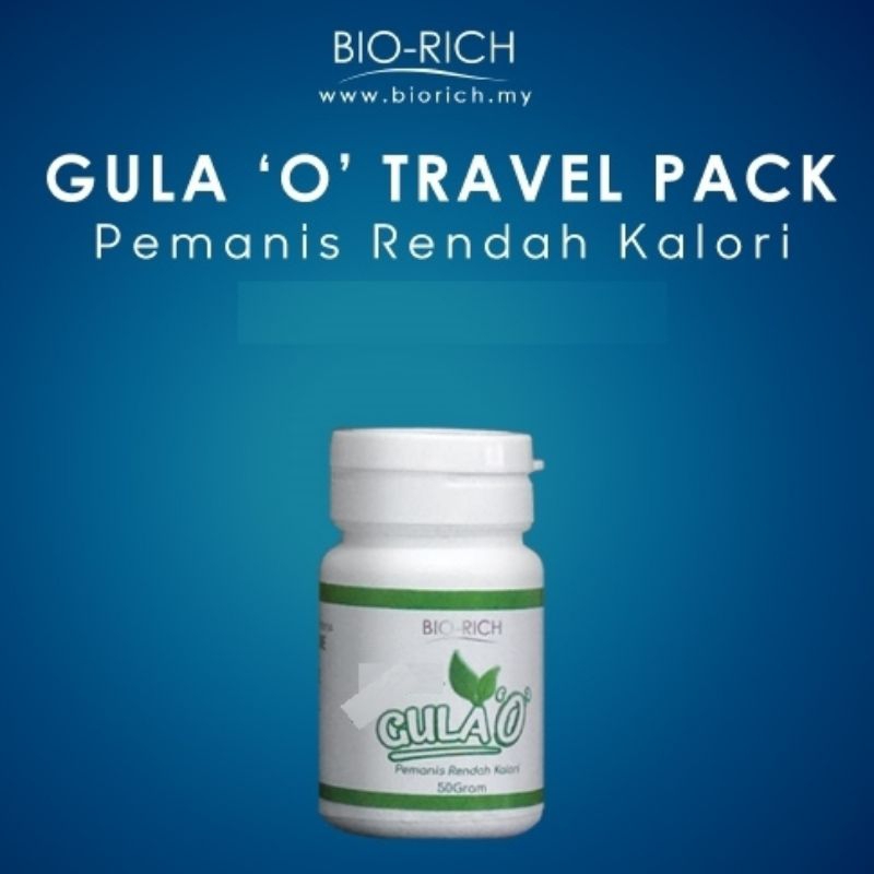 

BIO-RICH GULA 'O'_Pemanis Herbal Malaysia/Pemanis alami/Gula Rendah kaloriPemanis Herbal