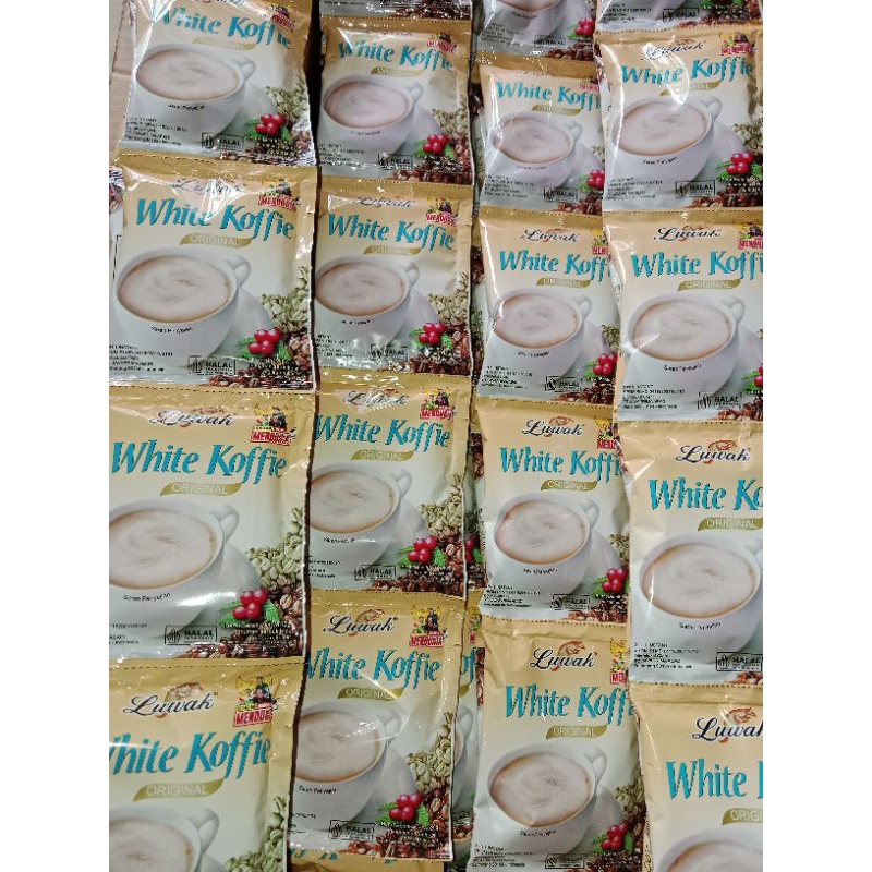 

Luwak White Koffie Original 1 Renceng