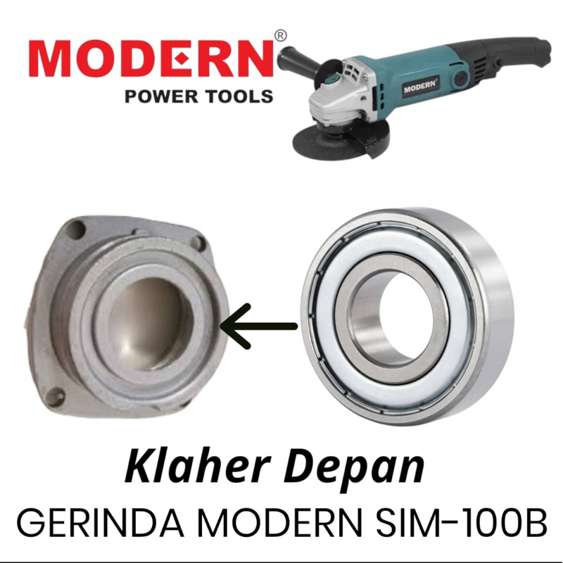 KLAHER BEARING DEPAN KEPALA SIM-100B GERINDA MODERN / BEARING DI AS SPINDLE SIM-100B MODERN