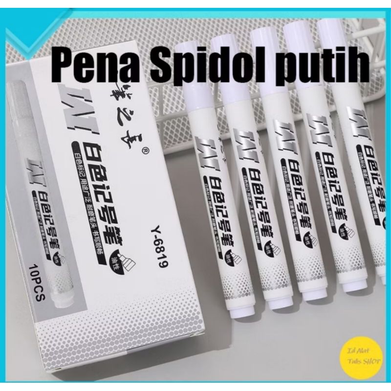 

spidol putih cat permanen pena spidol warna putih