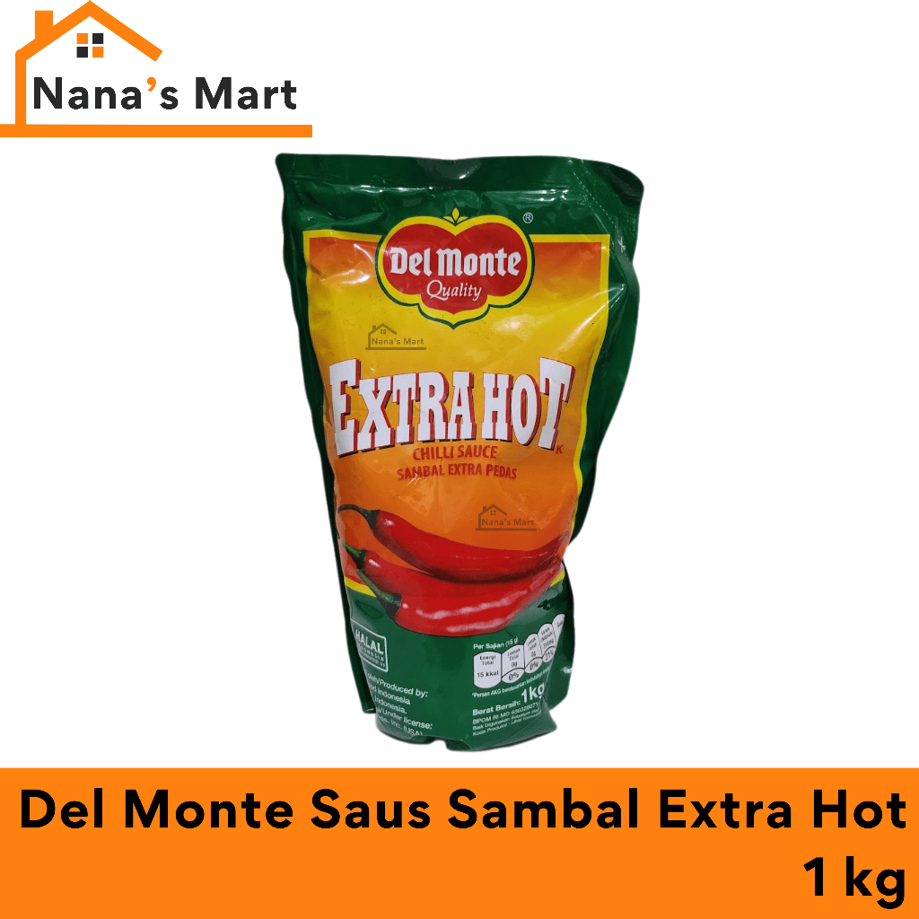 

DEL MONTE SAUS SAMBAL EXTRA HOT 1 KG