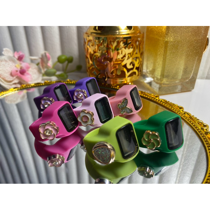 Tasbih Digital mini LED cincin Tasbih cantik premium mewah