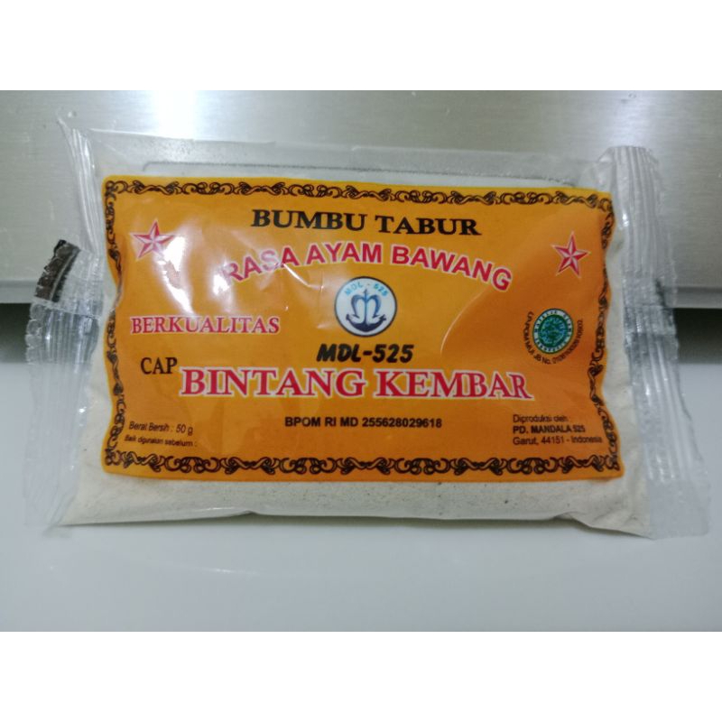 

Bumbu Tabur Rasa Ayam Bawang Kemasan 50 Gram