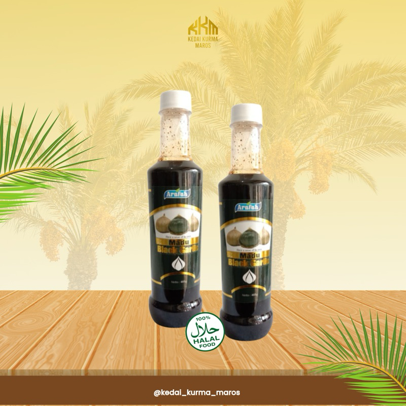

Arafah Madu Black Garlic 460g