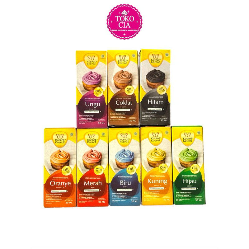 

Pewarna Kupu Kupu Oil 30ML