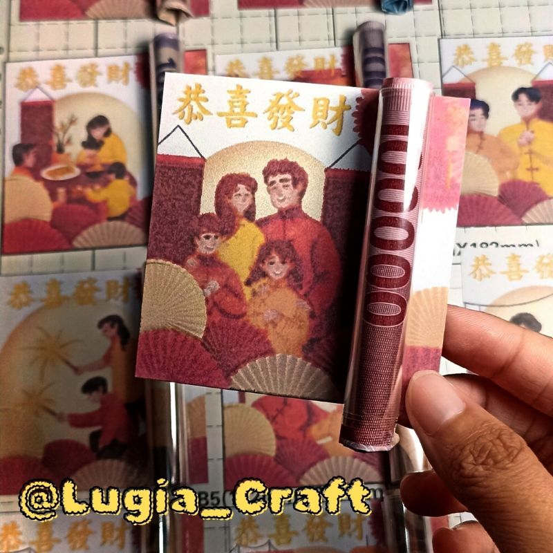 

Angpao / Angpao Imlek / Amplop Tahun Baru China Glossy 7X7cm, Amplop Murah
