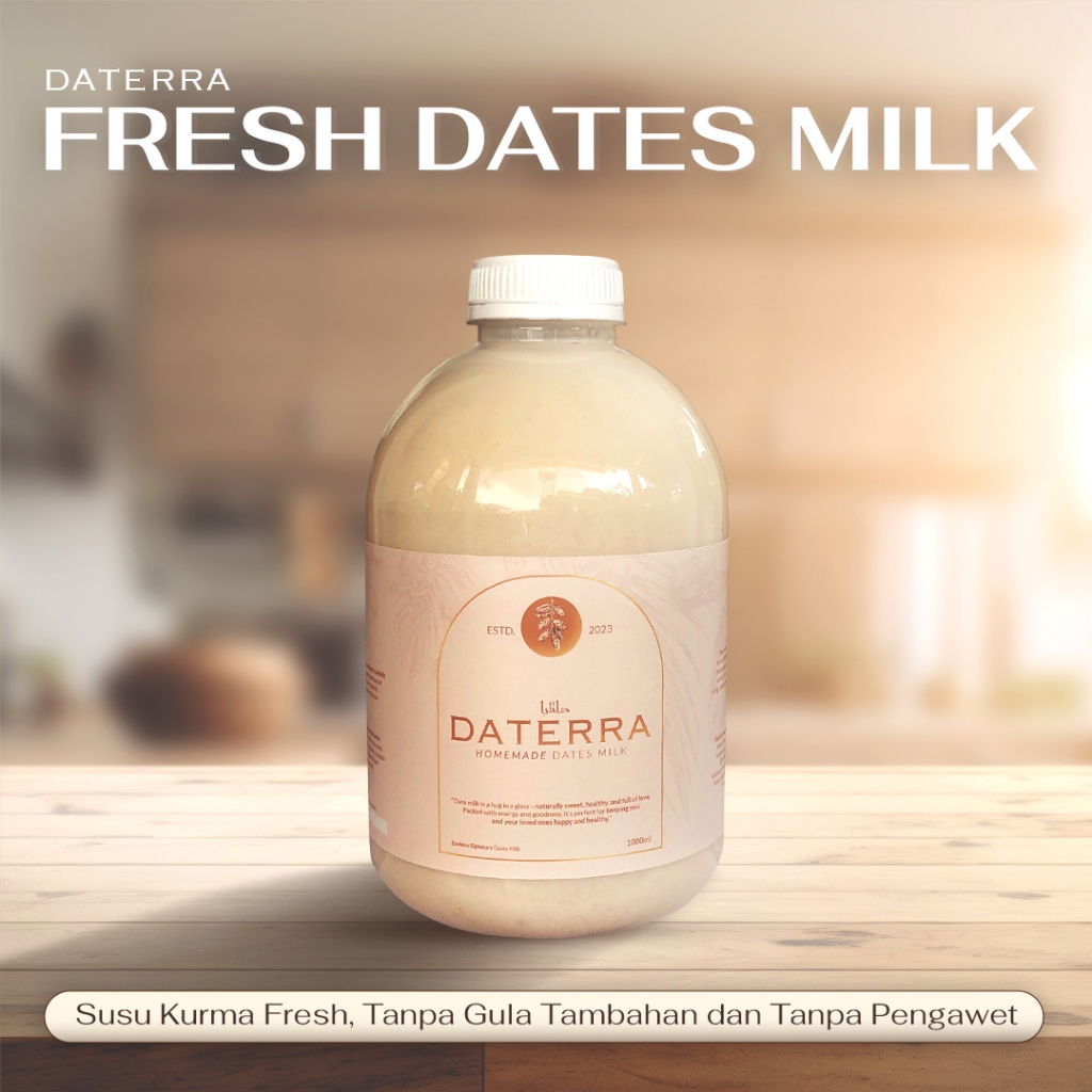 

Dates Milk | Susu Kurma Fresh Daterra