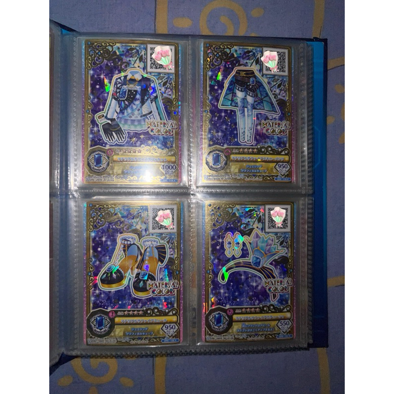 [SUPER RARE] Aikatsu Friends Roulette Material Sapphire Coord