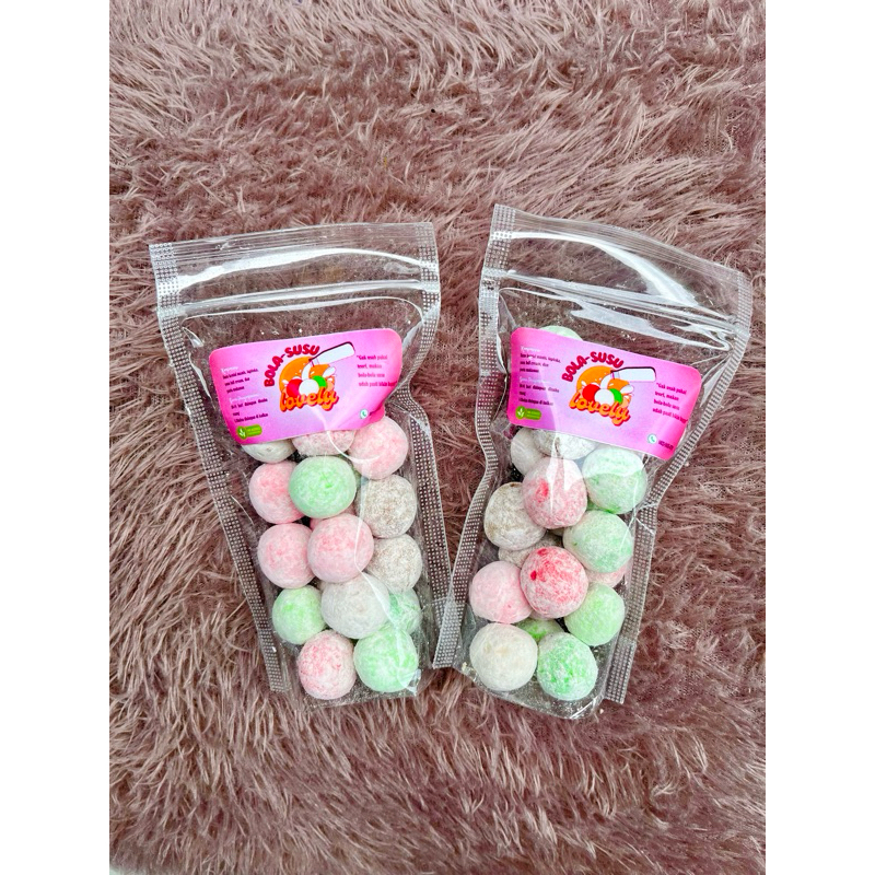 

Bola Susu/Bolsu Bandung/Bolsu/Jajanan Sehat/Snack/Berat: 100gr