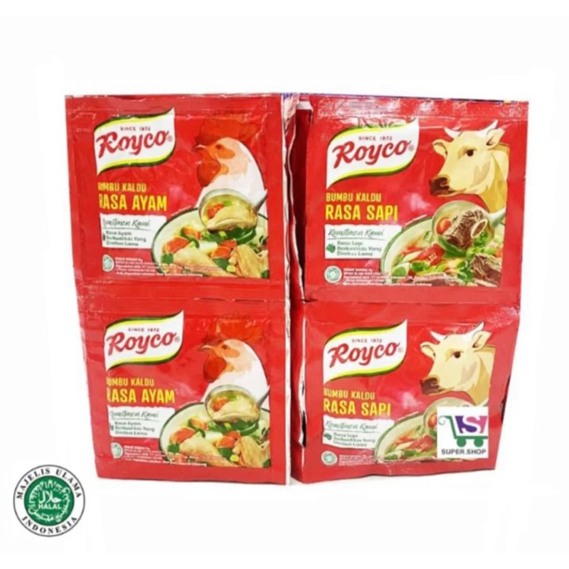 

Royco sapi dan ayam 2 renceng