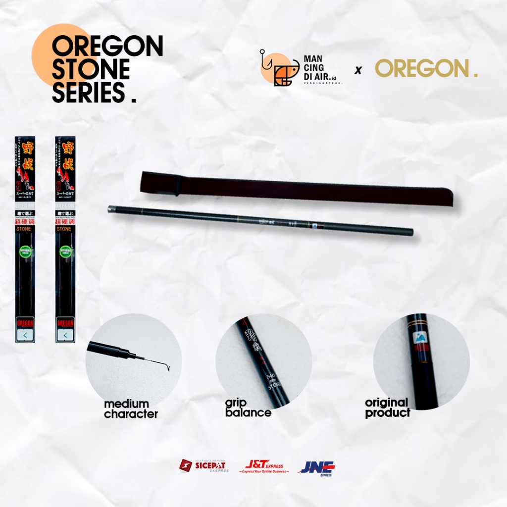 Joran Tegek (Carbon) - Oregon Stone || 270 300 360 450 540