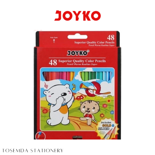 

Color Pencils Pensil Warna Joyko CP- / PB / 48 / 1 Set