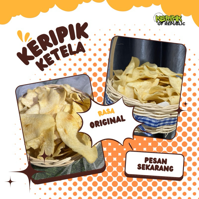 

Keripik Ketela Singkong Rasa Original