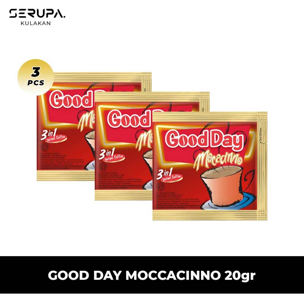 

Kopi Good Day Mocacinno 20gr | Good Day Mocacinno | Kopi Good Day