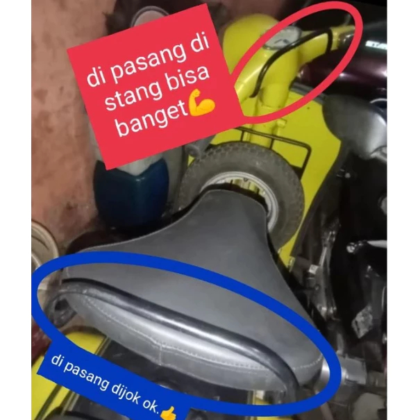 Pegangan Jok Vespa super sprinter / Handle Besi Jok Vespa px ps