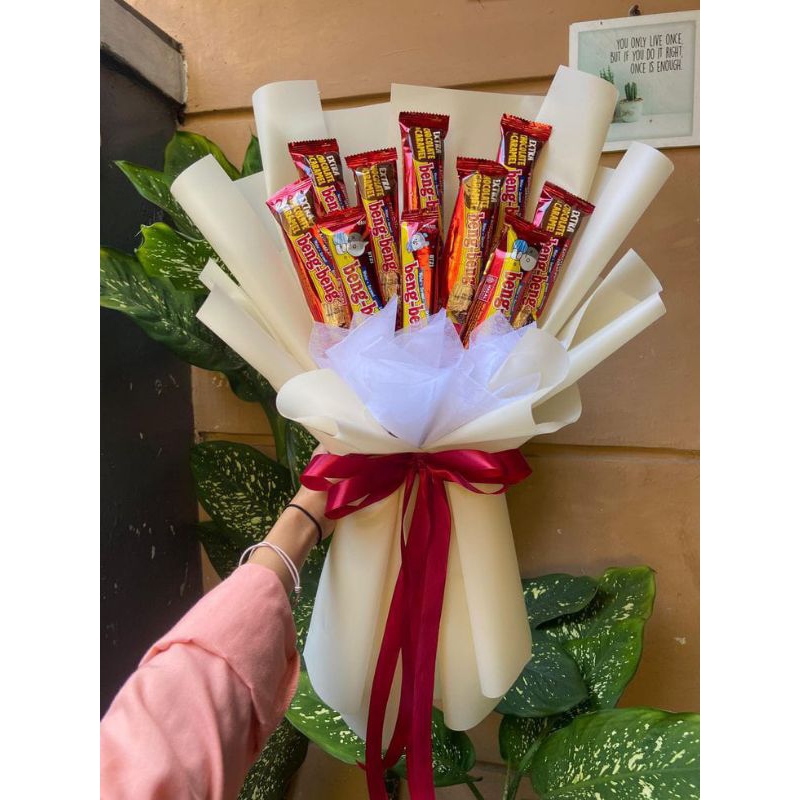 

Buket wisuda buket bunga hadiah kado wisuda ulang tahun