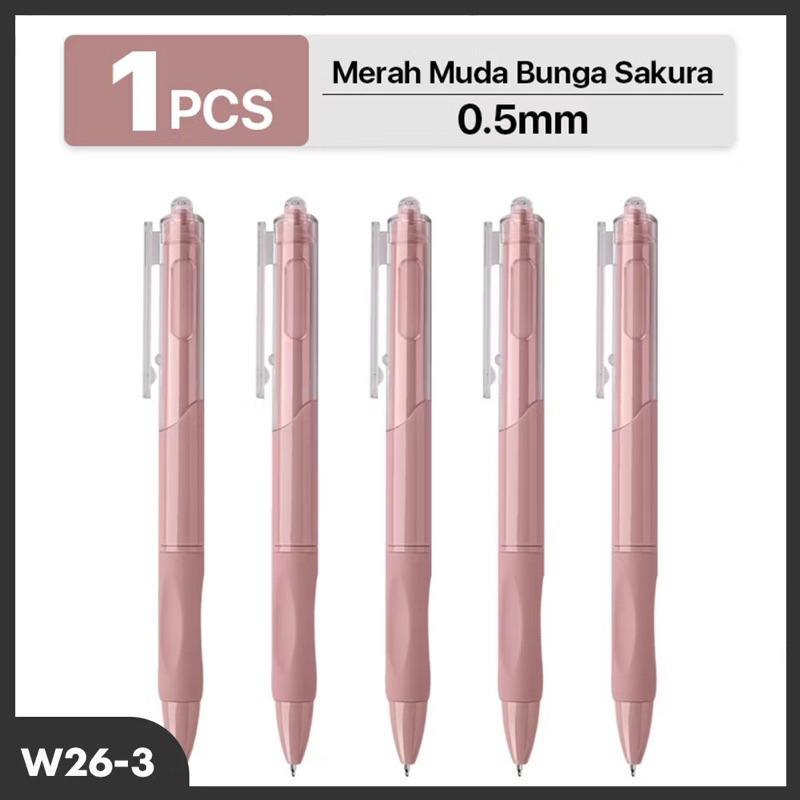 

MDY- PULPEN GEK RETRACTABLE 0.5mm / GEL PULPEN INK WATER BASE