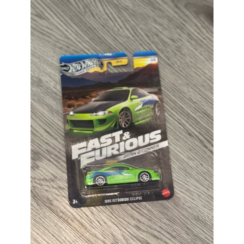 Hot Wheels 1995 Mitsubishi Eclipse Fast and Furious