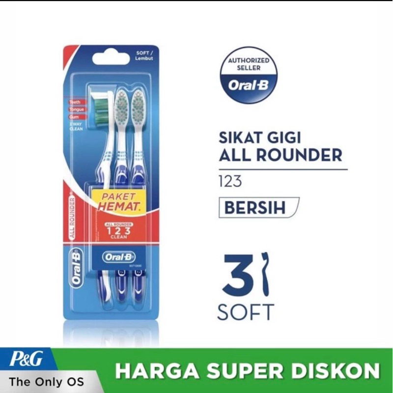 Sikat Gigi Oral B Soft
