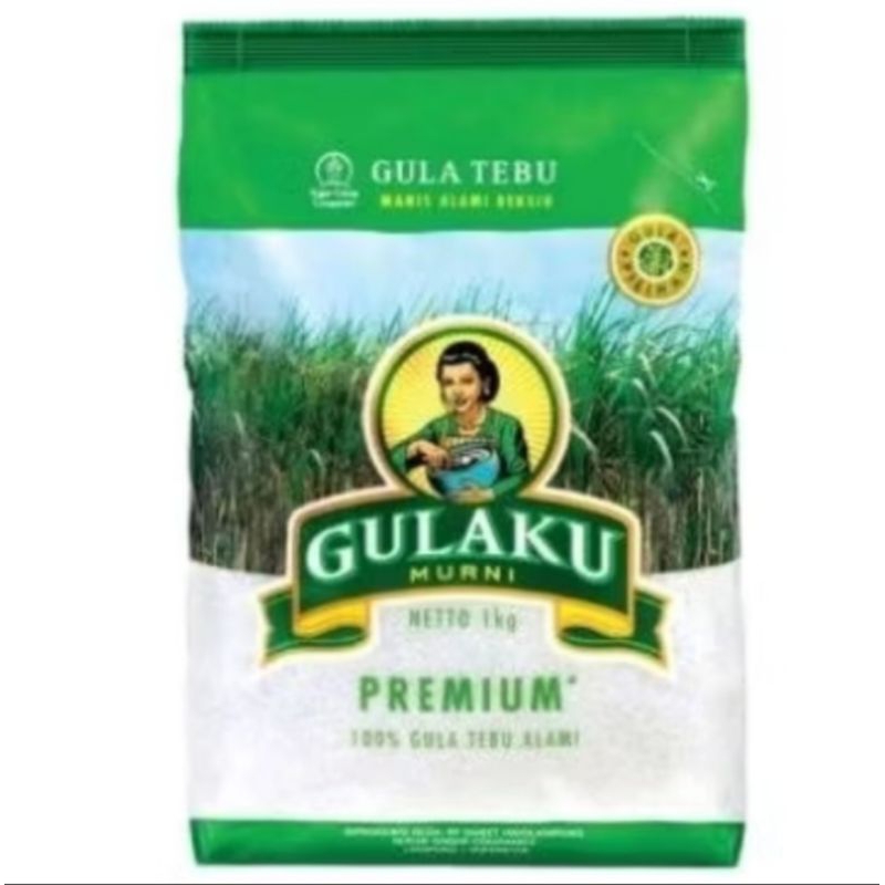 

Gulaku Murni Premium Gula Pasir Putih, Gula Tebu, Gula Lokal 1 kg