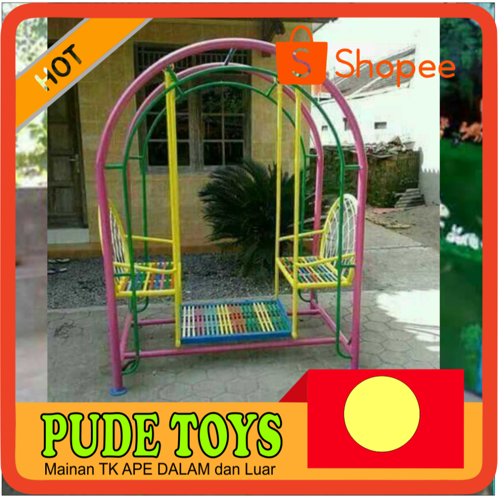 Ayunan Gapura - Pude Toys Mainan APE Dalam dan Luar