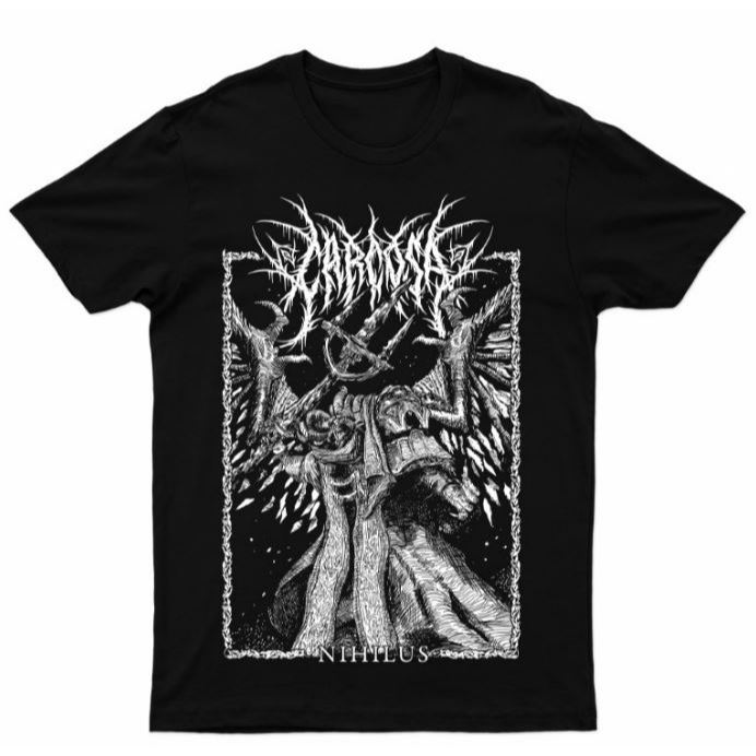Kaos Band Murah - Carcosa Kaos Band Cotton Combed 24s