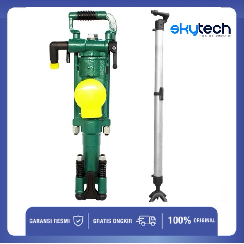 Mesin Bor Batu Tambang YT28 Air Rock Drill Pneumatic