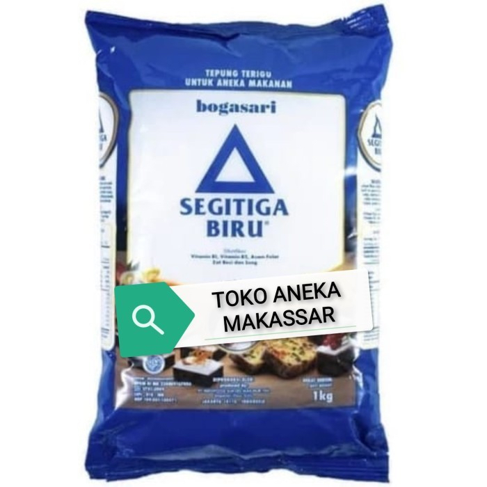 

TEPUNG TERIGU SEGITIGA BIRU PREMIUM 1KG