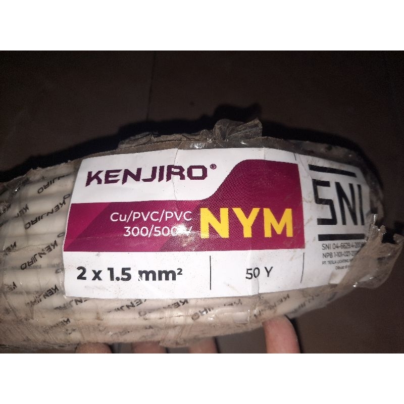 Kabel kenjiro / simas 1.5 x 2 Simas & kenjiro SNI